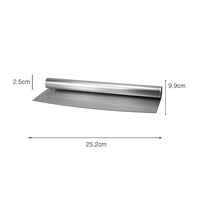 Acier inoxydable Pâtisserie Farine Cutter Pizza Pain Pâte De Coupe Diviseur Grattoir Cortador De Masa Cuisine Outil pour Boulangerie