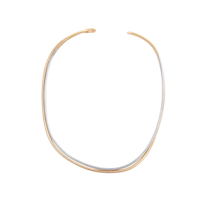 Collar Angelina con Estrella y Luna, Acero Inoxidable, Tono Dorado y Plateado, 60 cm, Colgante Unisex, Joyería Casual de Moda - Product Image 3