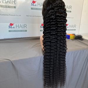 Peluca de Cabello Largo de 32 a 40 Pulgadas, Peluca Frontal de Encaje con Ondas Profundas, Pelucas Personalizadas con Textura de Cabello Popular, Cabello con Ondas Profundas de 34 Pulgadas - Product Image 3