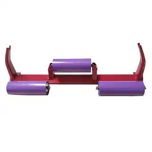 Long Life Industry Bulk Material Handling Belt Conveyor Idler Frame Bracket Roller Idler Carrier Trough Idler