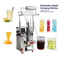 Machine de remplissage automatique de liquides purs, eau, jus, et sachets de glaces, avec fonction de scellage