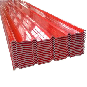 Láminas de Techo Metálicas Galvanizadas de Calibre 26, Techo de Zinc, Techo Corrugado de Aluminio, Techo Recubierto de Zinc - Product Image 1