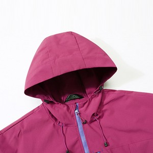 Vestes à capuche unisexes décontractées coupe-vent pour hommes, uniformes de travail d'extérieur, imperméables, pour la randonnée, printemps-automne - Product Image 5
