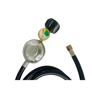 Manguera de Gas Propano de 4 Pies con Regulador |   Conector Hembra de Abocardado QCC1/Tipo 1 a 3/8\" para Calentador y Parrilla - Product Image 3