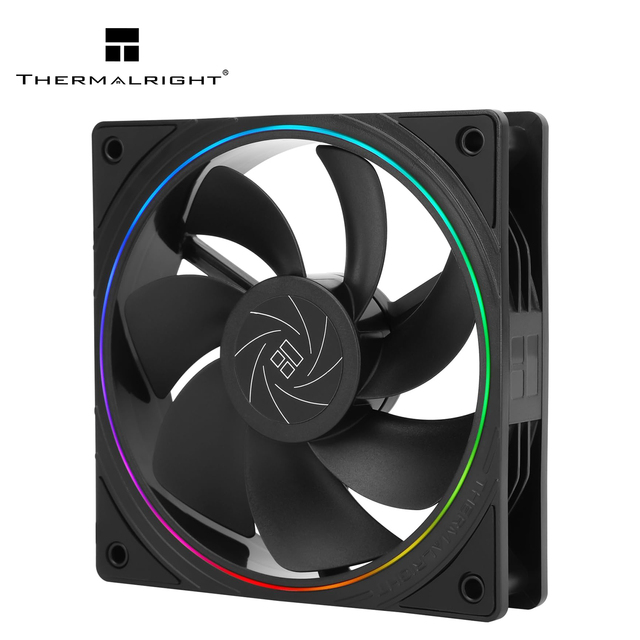 Thermalright TL-S12R 120mm Reverse Case Cooler Fan Comes With ARGB Lighting PC PWM Silent Computer Fans