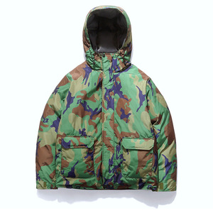 Wholesale Fashion Oversized High Quality Warm Windbreak Winter <strong>Camouflage</strong> Jackets <strong>Women</strong> Puffer <strong>Coat</strong> - Product Image 2