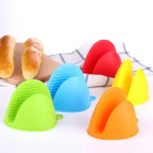 Luvas de clipe de silicone resistente ao calor, isoladas de alta temperatura para assar forno, microondas