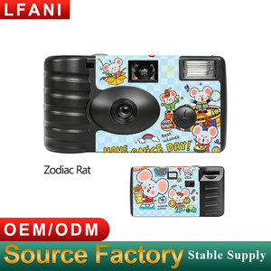 Fotocamera usa e getta da 35mm all'ingrosso, 18 pose, formato half-frame, Zodiac Rat, stile retrò, per matrimoni, feste e regali - Product Image 1