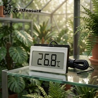 ZenMeasure Termometer Digital Grosir dengan Kabel Probe Panjang untuk Distribusi Cold Storage Global Termometer Digital dengan Probe