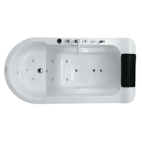 Baignoire de Massage à tourbillon SPA acrylique grande baignoire maison jet salle de bain baignoire bain à remous intérieur