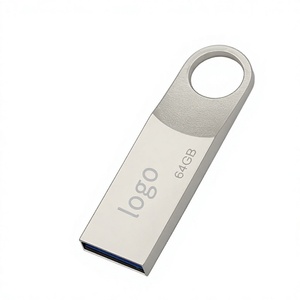 Nouvelles clés USB miniatures en métal personnalisées en gros, créatives, USB 2.0, 8 Go, 16 Go, 32 Go, 64 Go, garantie 1 an, Chine - Product Image 1