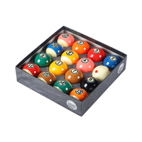 Jeu de billard de conception professionnelle 57.2mm 16 boules de billard prédateur noires chinoises à 8 boules fabricant ensemble de boules de table de billard