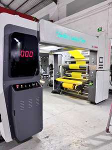 Laminateur de film automobile sans solvant haute vitesse SL-1300M |   Matériaux écologiques en PVC, BOPP et PET de qualité alimentaire, à base de polymères, pour l'adhérence, avec moteur intégré - Product Image 3