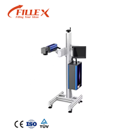 Machine de codage laser automatique pour le marquage des bouteilles, imprimante laser CO2 haute performance, prix bas, prix d'usine