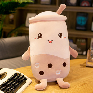 Juguetes de Peluche Kawaii en Forma de Taza de Té con Leche Boba, Peluches de Burbujas Rellenos de Algodón PP, Muñeca de Peluche, Regalo de Cumpleaños o Días Festivos para Niños - Product Image 4