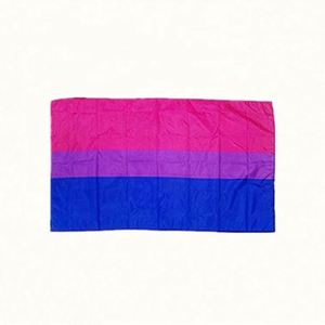 Bandera de Arcoíris de Poliéster Resistente, Diseño Personalizado, Colorida, para el Orgullo Gay y Lésbico - Product Image 1