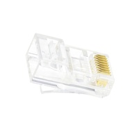 Connecteur RJ45 Cat 6a étanche, plaqué or, épaisseur 3u, Cat 6 8P8C, Cat5e, pour Ethernet industriel