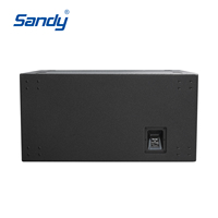 Équipement audio Sandy, enceintes Line Array doubles de 8 pouces pour spectacles, concerts, événements en plein air