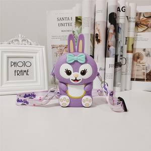 <span class=keywords><strong>Besafe</strong></span> Regalos de Promoción en Oferta Bolsos de Hombro Cruzados de Silicona Estilo Conejos para Niñas - Product Image 5