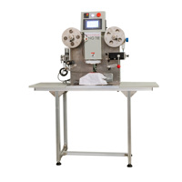 Máquina de Impresión Automática de Alta Productividad para Plantillas y Máscaras, Impresora de Pantalla de 300x80mm, Prensa de Transferencia Térmica para Etiquetas de Prendas y Camisetas Polo