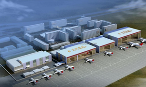 Hangar <span class=keywords><strong>de</strong></span> Estructura <span class=keywords><strong>de</strong></span> Acero para Terminal Aeronáutico, Taller <span class=keywords><strong>de</strong></span> Mantenimiento <span class=keywords><strong>de</strong></span> Helicópteros y Aviones Civiles, Grúa, Plataforma para Aviones, Certificado ISO9001 - Product Image 3