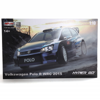 2026 1/10 MJX Hyper Go 10304 Polo R WRC 2015 4WD Coche de Rally RC sin Escobillas 42KM/H Coche de Derrape a Control Remoto 1:10 Grande 2.4Ghz 4X4 RTR