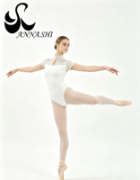 Maillot de Ballet para Mujer con Tirantes Finos, Costura Vertical, para Gimnasia, Entrenamiento y Danza