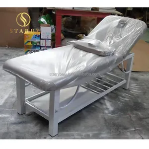 Factory sales Salon Cosmetic Eyelash Extension Crystal Chair Beauty Facial Table Massage Bed