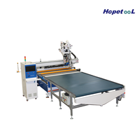 Routeur CNC pour le bois robuste avec fonctions de chargement/déchargement automatiques, broche de 9KW et perceuse à rangées, pour le traitement du bois