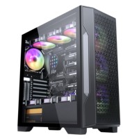 SAMA – boîtier de pc de jeu avec plusieurs installations matérielles, ventilation scientifique atx