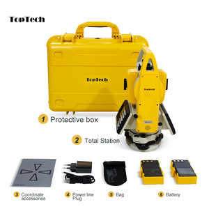 Stazione Totale Meccanica di Alta Precisione TopTech <span class=keywords><strong>TKS</strong></span> R15 con Grado di Protezione IP67, Attrezzatura per Rilevamenti Senza Riflettore con Ingrandimento 30x - Product Image 2