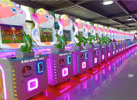 Machines de jeu électroniques d'arcade d'intérieur pour parcs d'attractions, modèles avion, parkour, course, Whack-a-Mole, Cat Gaming Machines, version anglaise, direct usine
