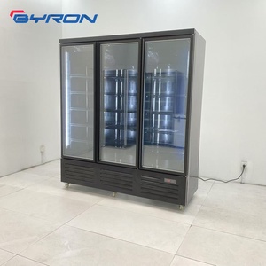 Vertical Glass Door Upright <b>Freezers</b> Control Automatic Defrost Commercial Display Shop Supermarket Catering Use BC Glas - Product Image 4