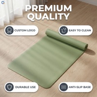 Tapis de yoga en caoutchouc naturel de forme arquée, design nouveau, écologique, antidérapant, demi-cercle, tapis d'entraînement, logo personnalisé