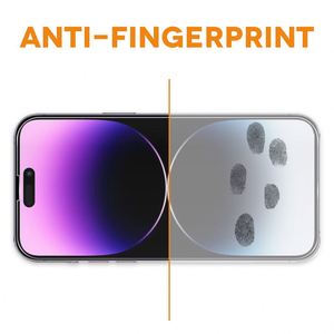 Protector de Pantalla para iPhone 14 Pro Max, Cristal Templado Transparente HD 9H, Antiarañazos, Compatible con Fundas, Sin Burbujas - Product Image 3