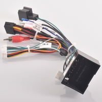 Kabel Adaptor Wiring Harness Radio Mobil Stereo CANBUS Android 16pin untuk Chevrolet Cruze Orlando Spark Vauxhall untuk Cadillac