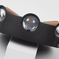 Vente flash - Lampe murale en aluminium moderne décorative certifiée CE, étanche IP65, éclairage intérieur résidentiel privé, lampe murale LED