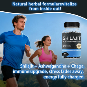 Gomas Orgânicas de Shilajit do Himalaia de Marca Privada Rápida, Doces de Shilajit Puro do Himalaia, Veganos, Estimulantes Cerebrais - Product Image 4