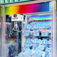 Machine à griffes en métal de haute qualité avec accepteur de billets et garantie d'un an pour les centres de jeux