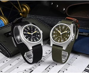 <span class=keywords><strong>Montre</strong></span> de plongée automatique mécanique pour <span class=keywords><strong>homme</strong></span> avec boîtier en acier inoxydable, bracelets en nylon, logo personnalisé, haute qualité, réserve de marche - Product Image 2