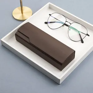 Óculos artesanais caso arte retro portátil olho caixa de armazenamento anti-pressão Masculino personalidade criativa estudante avançado