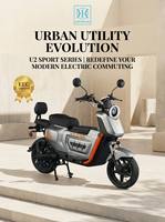 Moto électrique 72V 1500W, batterie au plomb-acide 20AH, autonomie de 70 km, vitesse maximale de 45 km/h, scooter électrique pour adultes, idéal pour les trajets quotidiens