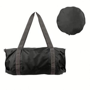 Bolsa impermeable ligera y plegable de nailon para gimnasio, bolsa de hombro portátil para viajes, para hombres y mujeres, actividades al aire libre - Product Image 1