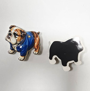 Aimants de réfrigérateur personnalisés en diatomite 3D, bouledogue français, aimants de réfrigérateur en diatomite mignons, décoration de la maison, cadeau - Product Image 6