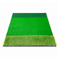 Tapis d'entraînement de golf professionnel Tri-Turf pour putting et frappe, pour driving range, intérieur et extérieur, équipement d'entraînement de golf
