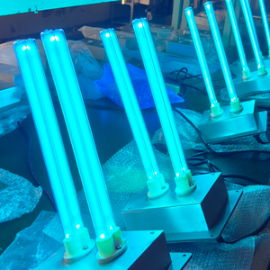 <span class=keywords><strong>18</strong></span> Watts kép UV <span class=keywords><strong>UVC</strong></span> ánh sáng 2 bóng đèn 110V đèn phần lọc không khí cho toàn bộ ngôi nhà HVAC & Duct lọc đèn UV cho máy lọc không khí - Product Image 5