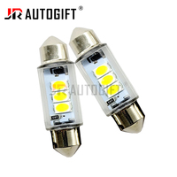 Ampoules LED d'intérieur de voiture OEM C5W & C10W Ampoule de lecture blanche super lumineuse 3SMD Festoon 31mm-41mm Canbus Plate Bulbs 9V-18V pour voitures
