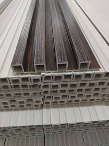 Revestimiento de Pared Exterior de WPC Coextruido, Resistente a los Rayos UV, Impermeable, Ignífugo, Panel de Madera y Plástico para Hogar, Taller y Exteriores - Product Image 2