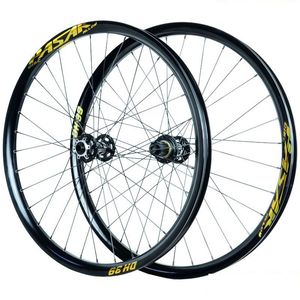 PASAK Roue de vélo de montagne à frein à disque 26-29 pouces, jante en aluminium, système de fixation <span class=keywords><strong>rapide</strong></span>, <span class=keywords><strong>axe</strong></span> traversant Boost 110/148 - Product Image 1