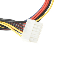 Cable Adaptador de Conexión de 4 Pines Hembra con Núcleo de Cobre y Aislamiento de PVC (Paquete de 5 Piezas) Arnés de Cableado Electrónico